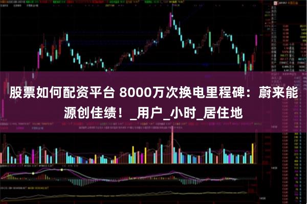 股票如何配资平台 8000万次换电里程碑：蔚来能源创佳绩！_用户_小时_居住地